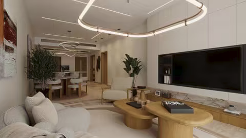 Apartment Interior Design: Revit to 3ds Max Visualization 13 Apartment Interior Design: Revit to 3ds Max Visualization