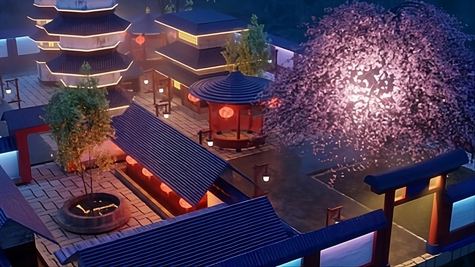 Ancient Chinese Environment Art & Architecture in Blender 9 Ancient Chinese Environment Art & Architecture in Blender