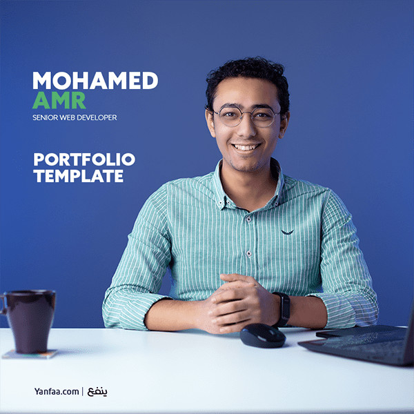 Portfolio Template - إنشاء موقع شخصي الكورس كامل 5 Portfolio Template - إنشاء موقع شخصي الكورس كامل