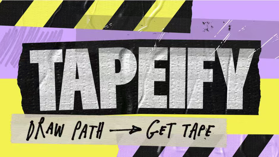 Aescripts Tapeify v1.0.0 5 Aescripts Tapeify v1.0.0