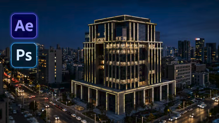 Architectural Lighting Visualization in After Effects 3 Architectural Lighting Visualization in After Effects