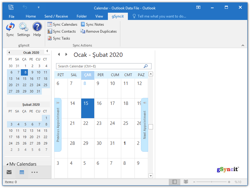 تحميل gSyncit for Microsoft Outlook 5.8.50 لمزامنة جهات الاتصال والتقويم 3 تحميل gSyncit for Microsoft Outlook 5.8.50 لمزامنة جهات الاتصال والتقويم