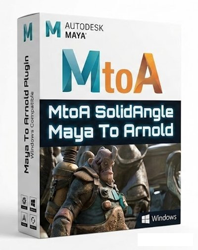 MtoA v5.6.3.3 – Maya to Arnold for Maya (Win) – Arnold Rendering Plugin