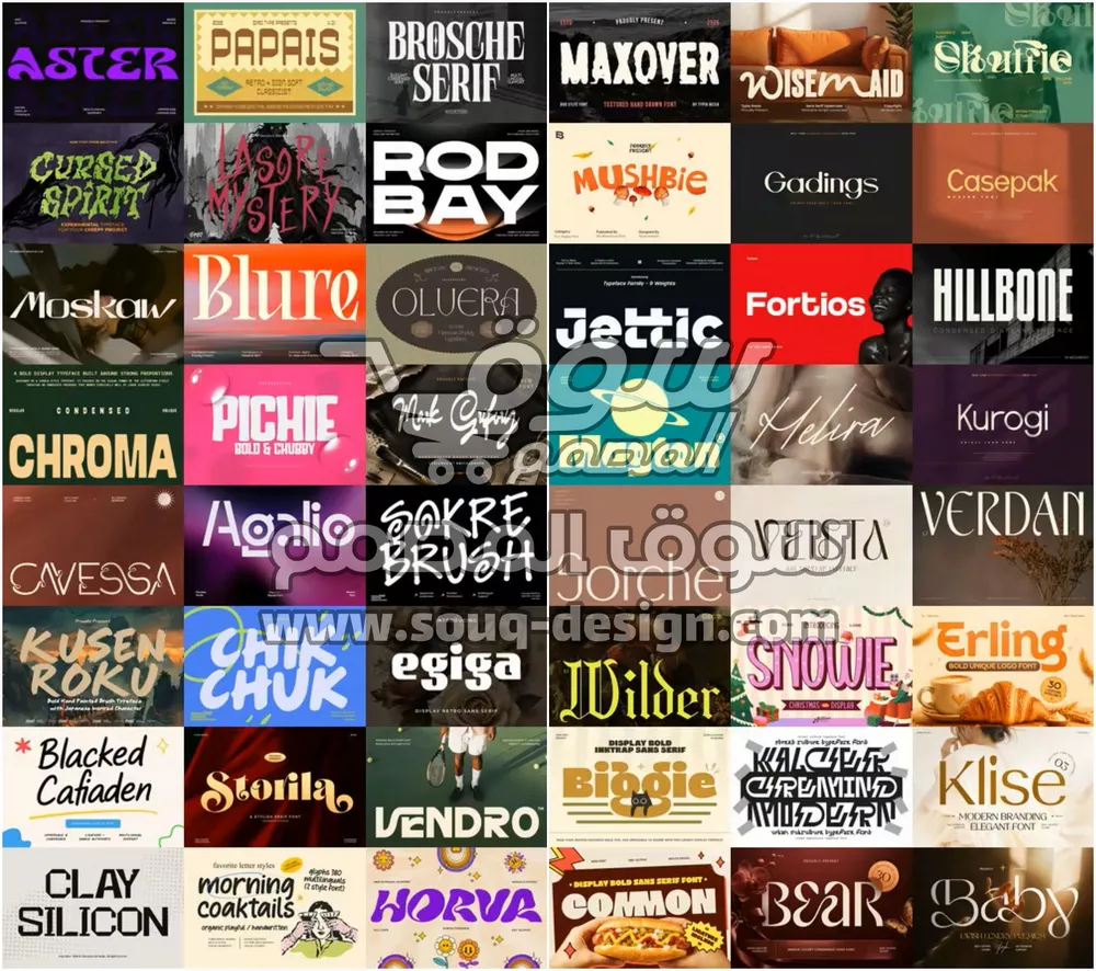 24 in 1 – Ultimate Designer Font Bundle 1 24 in 1 – Ultimate Designer Font Bundle Vol. 11 & Vol. 12