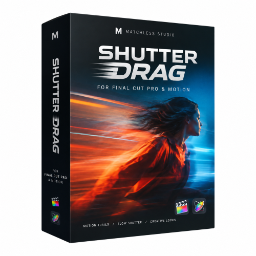 Shutter Drag V0.7.2 for Final Cut Pro and Motion | تأثير شاتر دراج سينمائي 6 Shutter Drag V0.7.2 for Final Cut Pro and Motion | تأثير شاتر دراج سينمائي