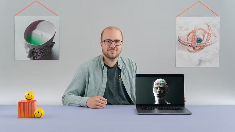 Domestika – Abstract Portrait Animation with Cinema 4D | Jonas Pfeiffer