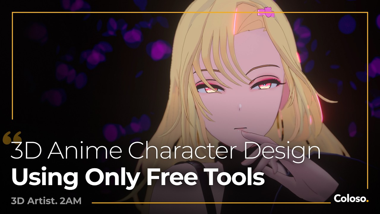 3D Anime Character Creation: From Zero to Engine | Coloso.